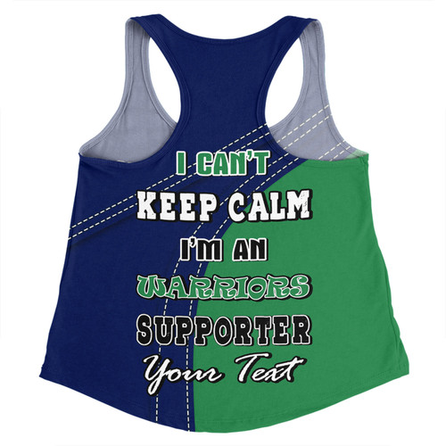 New Zealand Warriors Women Racerback Singlet Custom Team Of Us Die Hard Fan Supporters