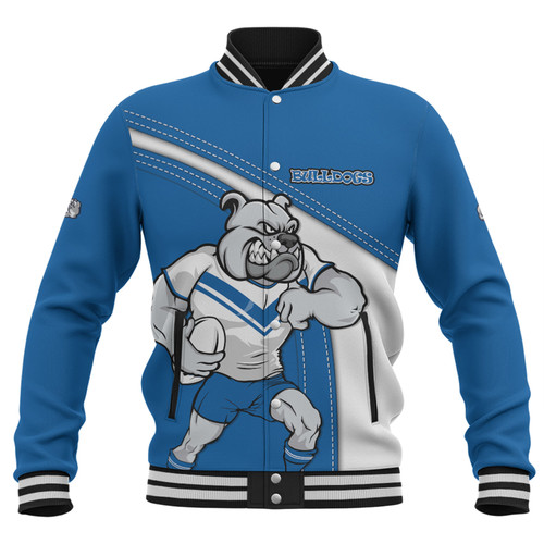 Canterbury-Bankstown Bulldogs Baseball Jacket Custom Team Of Us Die Hard Fan Supporters