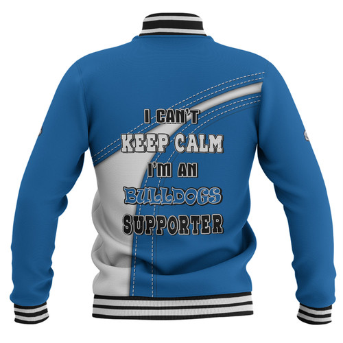 Canterbury-Bankstown Bulldogs Baseball Jacket Custom Team Of Us Die Hard Fan Supporters Canterbury-Bankstown Bulldogs Baseball Jacket Custom Team Of Us Die Hard Fan Supporters