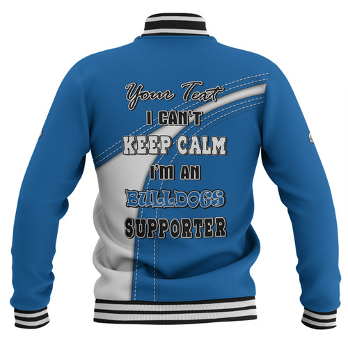 Canterbury-Bankstown Bulldogs Baseball Jacket Custom Team Of Us Die Hard Fan Supporters Canterbury-Bankstown Bulldogs Baseball Jacket Custom Team Of Us Die Hard Fan Supporters