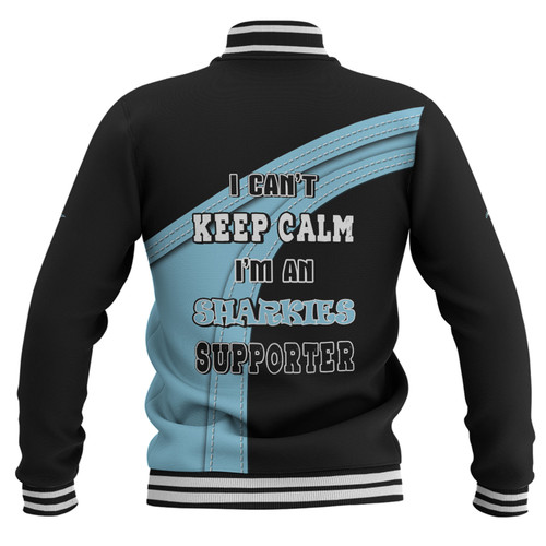 Cronulla-Sutherland Sharks Baseball Jacket Custom Team Of Us Die Hard Fan Supporters Cronulla-Sutherland Sharks Baseball Jacket Custom Team Of Us Die Hard Fan Supporters