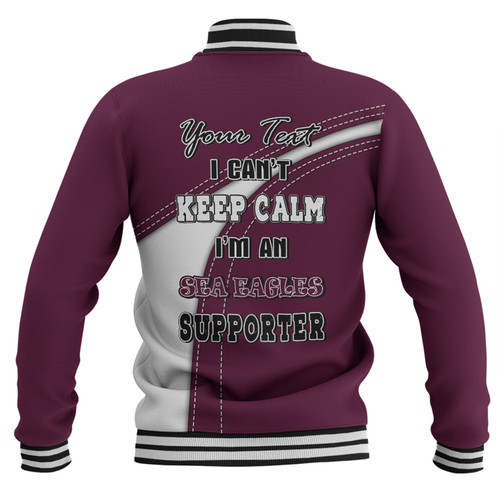 Manly Warringah Sea Eagles Baseball Jacket Custom Team Of Us Die Hard Fan Supporters Manly Warringah Sea Eagles Baseball Jacket Custom Team Of Us Die Hard Fan Supporters