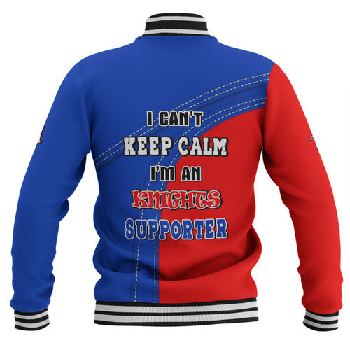 Newcastle Knights Baseball Jacket Custom Team Of Us Die Hard Fan Supporters Newcastle Knights Baseball Jacket Custom Team Of Us Die Hard Fan Supporters