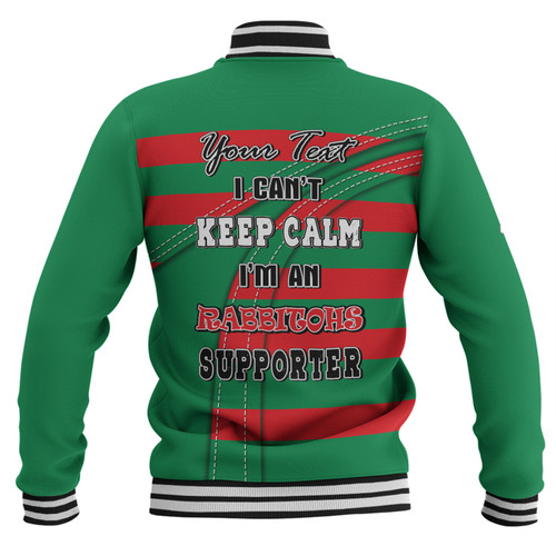 South Sydney Rabbitohs Baseball Jacket Custom Team Of Us Die Hard Fan Supporters South Sydney Rabbitohs Baseball Jacket Custom Team Of Us Die Hard Fan Supporters