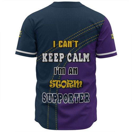 Melbourne Storm Baseball Shirt Custom Team Of Us Die Hard Fan Supporters Melbourne Storm Baseball Shirt Custom Team Of Us Die Hard Fan Supporters