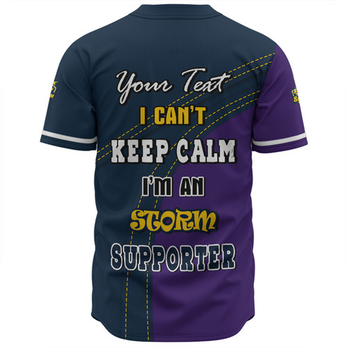 Melbourne Storm Baseball Shirt Custom Team Of Us Die Hard Fan Supporters Melbourne Storm Baseball Shirt Custom Team Of Us Die Hard Fan Supporters