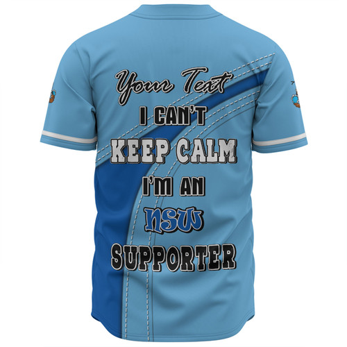 New South Wales Blues Baseball Shirt Custom Team Of Us Die Hard Fan Supporters New South Wales Blues Baseball Shirt Custom Team Of Us Die Hard Fan Supporters