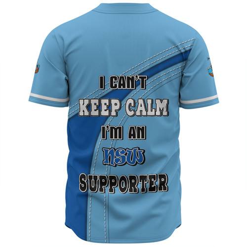 New South Wales Blues Baseball Shirt Custom Team Of Us Die Hard Fan Supporters New South Wales Blues Baseball Shirt Custom Team Of Us Die Hard Fan Supporters