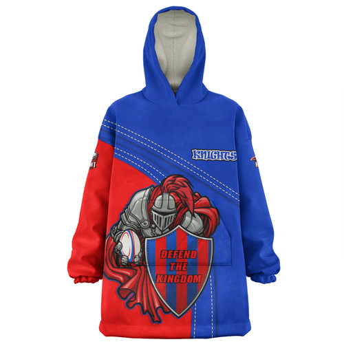 Newcastle Knights Snug Hoodie Custom Team Of Us Die Hard Fan Supporters