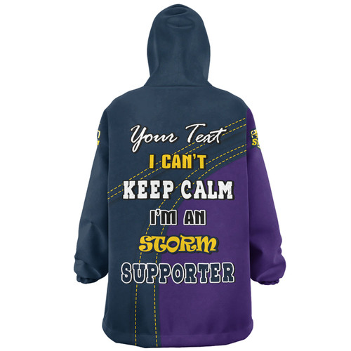 Melbourne Storm Snug Hoodie Custom Team Of Us Die Hard Fan Supporters