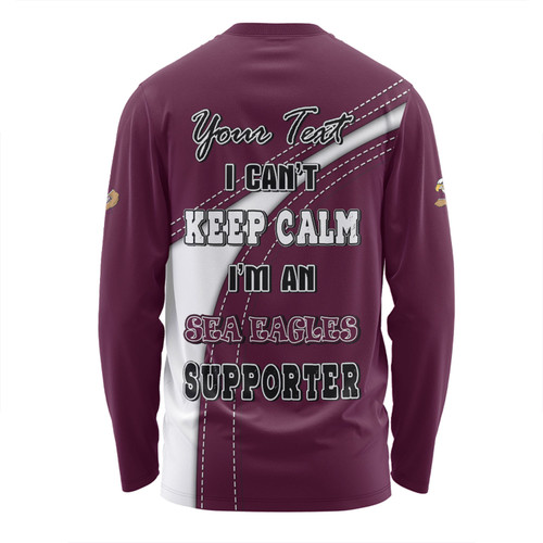 Manly Warringah Sea Eagles Long Sleeve T-shirt Custom Team Of Us Die Hard Fan Supporters Manly Warringah Sea Eagles Long Sleeve T-shirt Custom Team Of Us Die Hard Fan Supporters