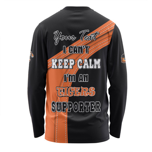 Wests Tigers Long Sleeve T-shirt Custom Team Of Us Die Hard Fan Supporters Wests Tigers Long Sleeve T-shirt Custom Team Of Us Die Hard Fan Supporters