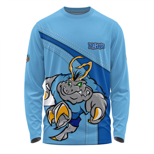 New South Wales Blues Long Sleeve T-shirt Custom Team Of Us Die Hard Fan Supporters