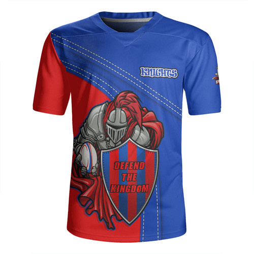 Newcastle Knights Rugby Jersey Custom Team Of Us Die Hard Fan Supporters