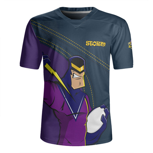 Melbourne Storm Rugby Jersey Custom Team Of Us Die Hard Fan Supporters