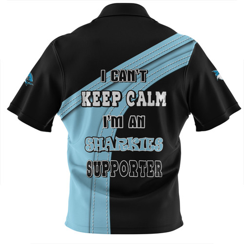 Cronulla-Sutherland Sharks Zip Polo Shirt Custom Team Of Us Die Hard Fan Supporters Cronulla-Sutherland Sharks Zip Polo Shirt Custom Team Of Us Die Hard Fan Supporters
