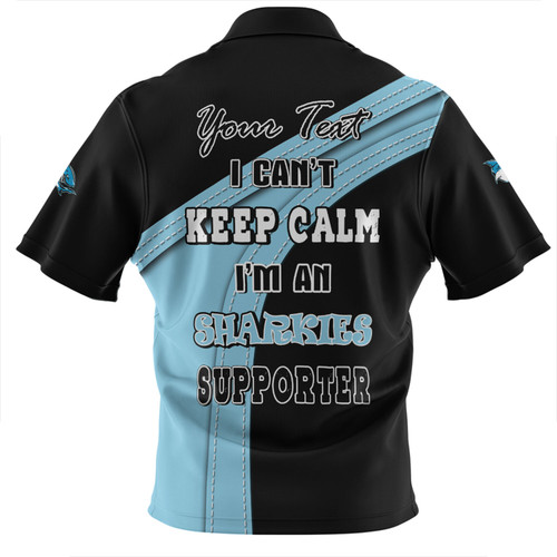 Cronulla-Sutherland Sharks Zip Polo Shirt Custom Team Of Us Die Hard Fan Supporters Cronulla-Sutherland Sharks Zip Polo Shirt Custom Team Of Us Die Hard Fan Supporters