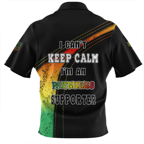 Penrith Panthers Zip Polo Shirt Custom Team Of Us Die Hard Fan Supporters