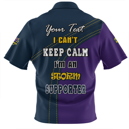Melbourne Storm Zip Polo Shirt Custom Team Of Us Die Hard Fan Supporters Melbourne Storm Zip Polo Shirt Custom Team Of Us Die Hard Fan Supporters