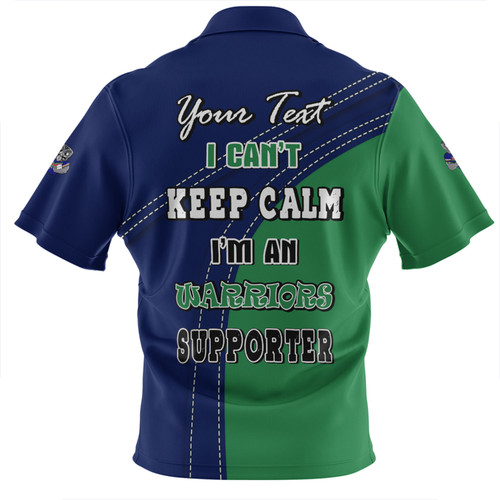New Zealand Warriors Zip Polo Shirt Custom Team Of Us Die Hard Fan Supporters New Zealand Warriors Zip Polo Shirt Custom Team Of Us Die Hard Fan Supporters