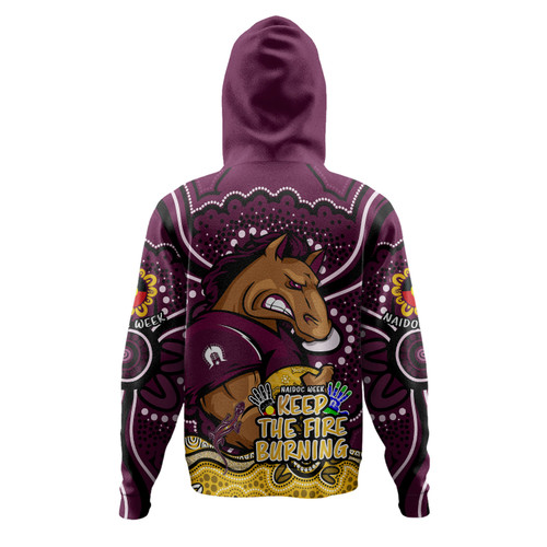 Brisbane Broncos Hoodie Aboriginal Inspired Naidoc Week Custom For Die Hard Fan Supporters Brisbane Broncos Hoodie Aboriginal Inspired Naidoc Week Custom For Die Hard Fan Supporters