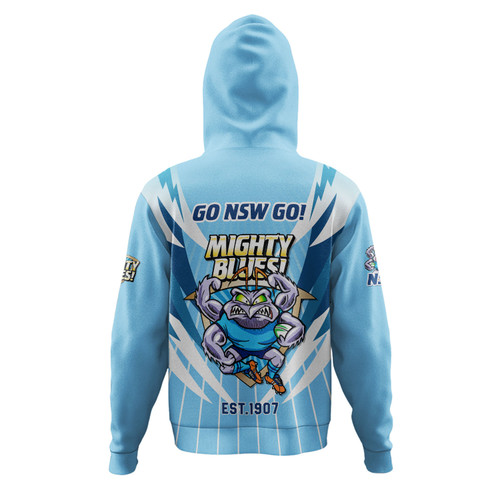 New South Wales Blues Hoodie Custom State Of Origin 2024 Passionate Fan Born To Win Ver 2 New South Wales Blues Hoodie Custom State Of Origin 2024 Passionate Fan Born To Win Ver 2