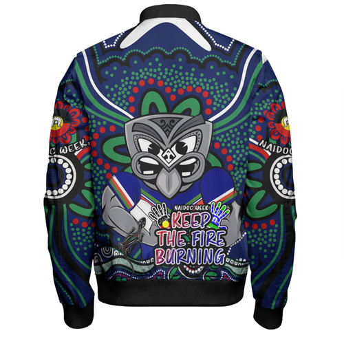 New Zealand Warriors Bomber Jacket Aboriginal Inspired Naidoc Week Custom For Die Hard Fan Supporters New Zealand Warriors Bomber Jacket Aboriginal Inspired Naidoc Week Custom For Die Hard Fan Supporters