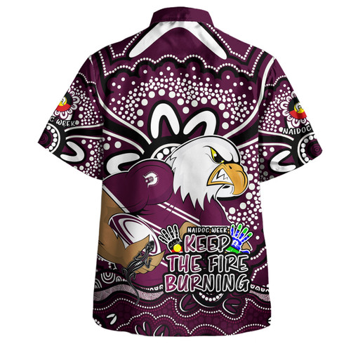 Manly Warringah Sea Eagles Hawaiian Shirt Aboriginal Inspired Naidoc Week Custom For Die Hard Fan Supporters Manly Warringah Sea Eagles Hawaiian Shirt Aboriginal Inspired Naidoc Week Custom For Die Hard Fan Supporters