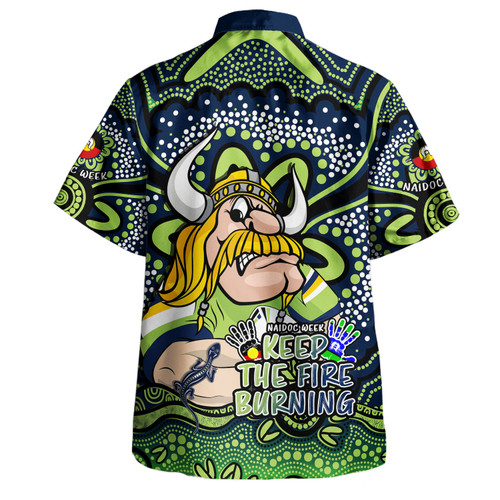 Canberra Raiders Hawaiian Shirt Aboriginal Inspired Naidoc Week Custom For Die Hard Fan Supporters Canberra Raiders Hawaiian Shirt Aboriginal Inspired Naidoc Week Custom For Die Hard Fan Supporters
