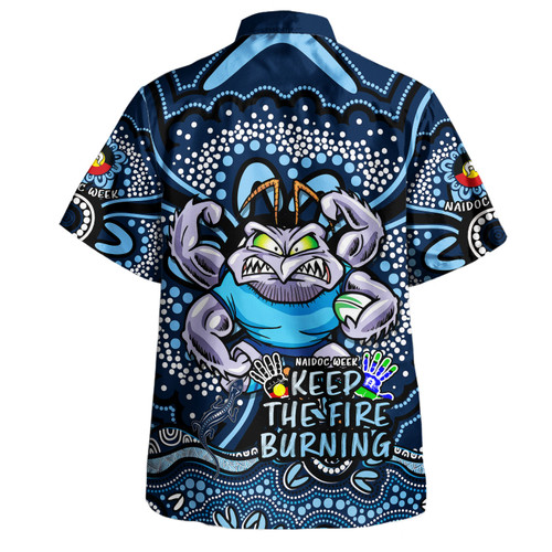 New South Wales Blues Hawaiian Shirt Aboriginal Inspired Naidoc Week Custom For Die Hard Fan Supporters New South Wales Blues Hawaiian Shirt Aboriginal Inspired Naidoc Week Custom For Die Hard Fan Supporters