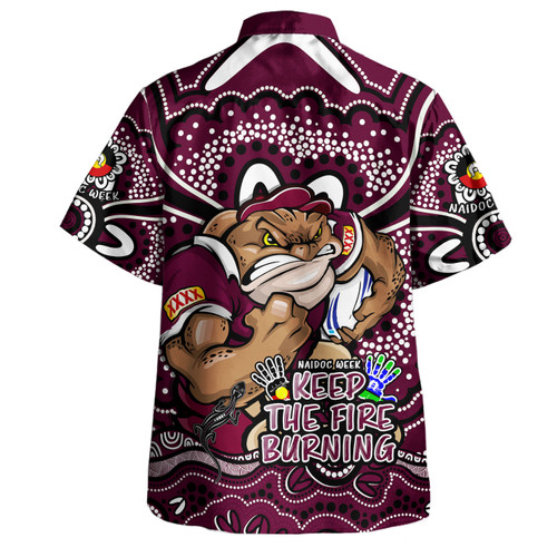 Queensland Maroons Hawaiian Shirt Aboriginal Inspired Naidoc Week Custom For Die Hard Fan Supporters Queensland Maroons Hawaiian Shirt Aboriginal Inspired Naidoc Week Custom For Die Hard Fan Supporters