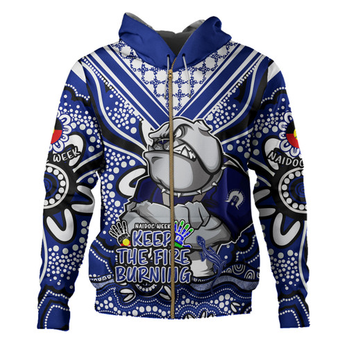 Canterbury-Bankstown Bulldogs Hoodie Aboriginal Inspired Naidoc Week Custom For Die Hard Fan Supporters Canterbury-Bankstown Bulldogs Hoodie Aboriginal Inspired Naidoc Week Custom For Die Hard Fan Supporters