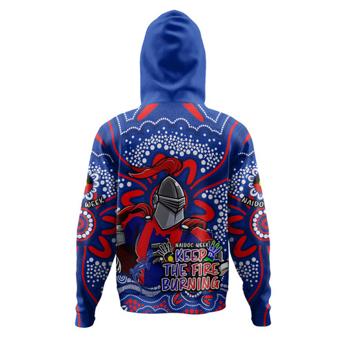 Newcastle Knights Hoodie Aboriginal Inspired Naidoc Week Custom For Die Hard Fan Supporters Newcastle Knights Hoodie Aboriginal Inspired Naidoc Week Custom For Die Hard Fan Supporters