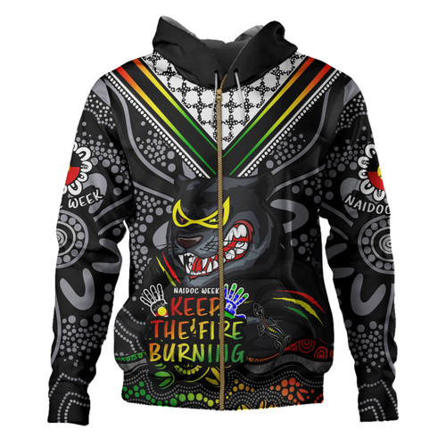 Penrith Panthers Hoodie Aboriginal Inspired Naidoc Week Custom For Die Hard Fan Supporters Penrith Panthers Hoodie Aboriginal Inspired Naidoc Week Custom For Die Hard Fan Supporters