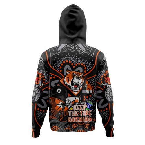 Wests Tigers Hoodie Aboriginal Inspired Naidoc Week Custom For Die Hard Fan Supporters Wests Tigers Hoodie Aboriginal Inspired Naidoc Week Custom For Die Hard Fan Supporters