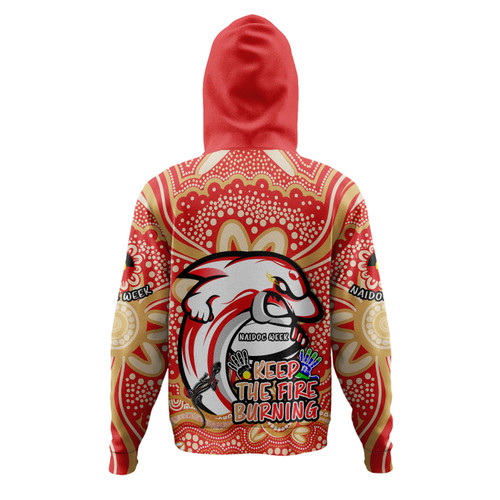 Redcliffe Dolphins Hoodie Aboriginal Inspired Naidoc Week Custom For Die Hard Fan Supporters Redcliffe Dolphins Hoodie Aboriginal Inspired Naidoc Week Custom For Die Hard Fan Supporters