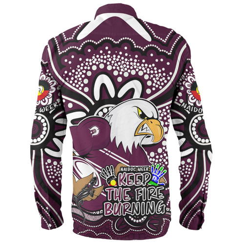 Manly Warringah Sea Eagles Long Sleeve Shirt Aboriginal Inspired Naidoc Week Custom For Die Hard Fan Supporters Manly Warringah Sea Eagles Long Sleeve Shirt Aboriginal Inspired Naidoc Week Custom For Die Hard Fan Supporters