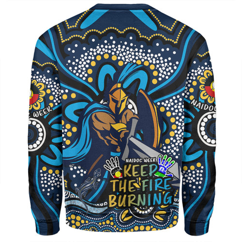 Gold Coast Titans Sweatshirt Aboriginal Inspired Naidoc Week Custom For Die Hard Fan Supporters Gold Coast Titans Sweatshirt Aboriginal Inspired Naidoc Week Custom For Die Hard Fan Supporters