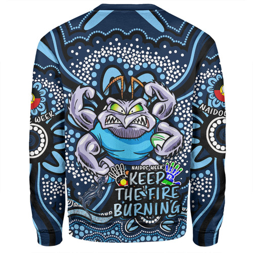 New South Wales Blues Sweatshirt Aboriginal Inspired Naidoc Week Custom For Die Hard Fan Supporters New South Wales Blues Sweatshirt Aboriginal Inspired Naidoc Week Custom For Die Hard Fan Supporters