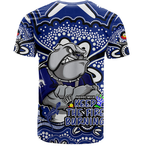 Canterbury-Bankstown Bulldogs T-Shirt Aboriginal Inspired Naidoc Week Custom For Die Hard Fan Supporters Canterbury-Bankstown Bulldogs T-Shirt Aboriginal Inspired Naidoc Week Custom For Die Hard Fan Supporters