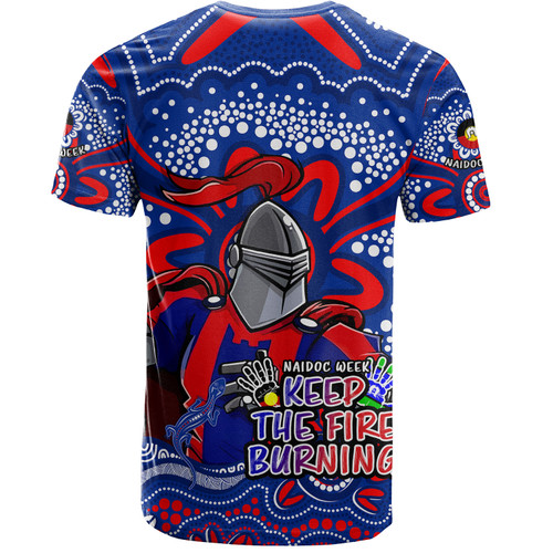 Newcastle Knights T-Shirt Aboriginal Inspired Naidoc Week Custom For Die Hard Fan Supporters Newcastle Knights T-Shirt Aboriginal Inspired Naidoc Week Custom For Die Hard Fan Supporters