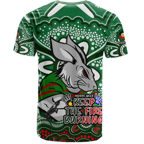 South Sydney Rabbitohs T-Shirt Aboriginal Inspired Naidoc Week Custom For Die Hard Fan Supporters South Sydney Rabbitohs T-Shirt Aboriginal Inspired Naidoc Week Custom For Die Hard Fan Supporters