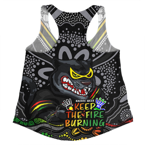 Penrith Panthers Women Racerback Singlet Aboriginal Inspired Naidoc Week Custom For Die Hard Fan Supporters Penrith Panthers Women Racerback Singlet Aboriginal Inspired Naidoc Week Custom For Die Hard Fan Supporters