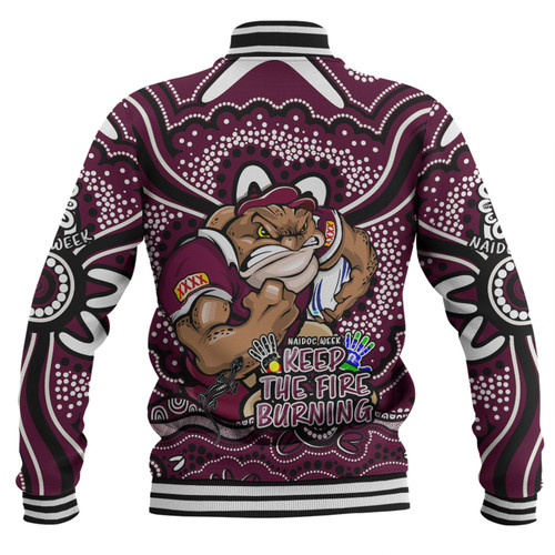 Queensland Maroons Baseball Jacket Aboriginal Inspired Naidoc Week Custom For Die Hard Fan Supporters Queensland Maroons Baseball Jacket Aboriginal Inspired Naidoc Week Custom For Die Hard Fan Supporters