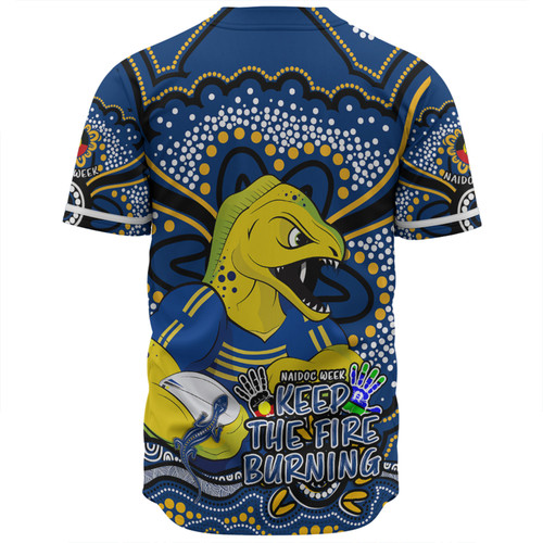 Parramatta Eels Baseball Shirt Aboriginal Inspired Naidoc Week Custom For Die Hard Fan Supporters Parramatta Eels Baseball Shirt Aboriginal Inspired Naidoc Week Custom For Die Hard Fan Supporters