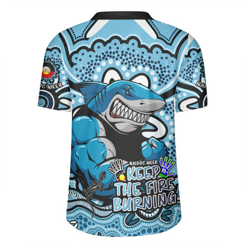 Cronulla-Sutherland Sharks Rugby Jersey Aboriginal Inspired Naidoc Week Custom For Die Hard Fan Supporters