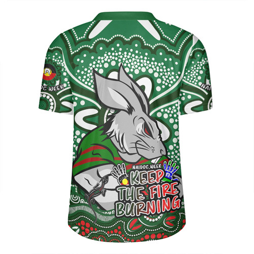 South Sydney Rabbitohs Rugby Jersey Aboriginal Inspired Naidoc Week Custom For Die Hard Fan Supporters South Sydney Rabbitohs Rugby Jersey Aboriginal Inspired Naidoc Week Custom For Die Hard Fan Supporters