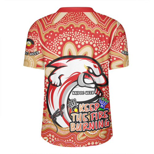 Redcliffe Dolphins Rugby Jersey Aboriginal Inspired Naidoc Week Custom For Die Hard Fan Supporters Redcliffe Dolphins Rugby Jersey Aboriginal Inspired Naidoc Week Custom For Die Hard Fan Supporters
