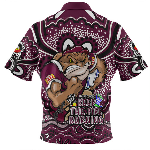 Queensland Maroons Zip Polo Shirt Aboriginal Inspired Naidoc Week Custom For Die Hard Fan Supporters Queensland Maroons Zip Polo Shirt Aboriginal Inspired Naidoc Week Custom For Die Hard Fan Supporters