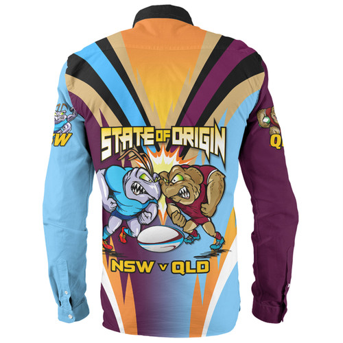 Queensland Maroons Long Sleeve Shirt Custom State Of Origin 2024 Passionate Fan Born To Win QLD vs NSW Queensland Maroons Long Sleeve Shirt Custom State Of Origin 2024 Passionate Fan Born To Win QLD vs NSW